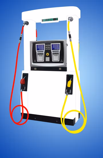 Dispensador de combustible con bomba de gasolina de cuatro boquillas de alta velocidad